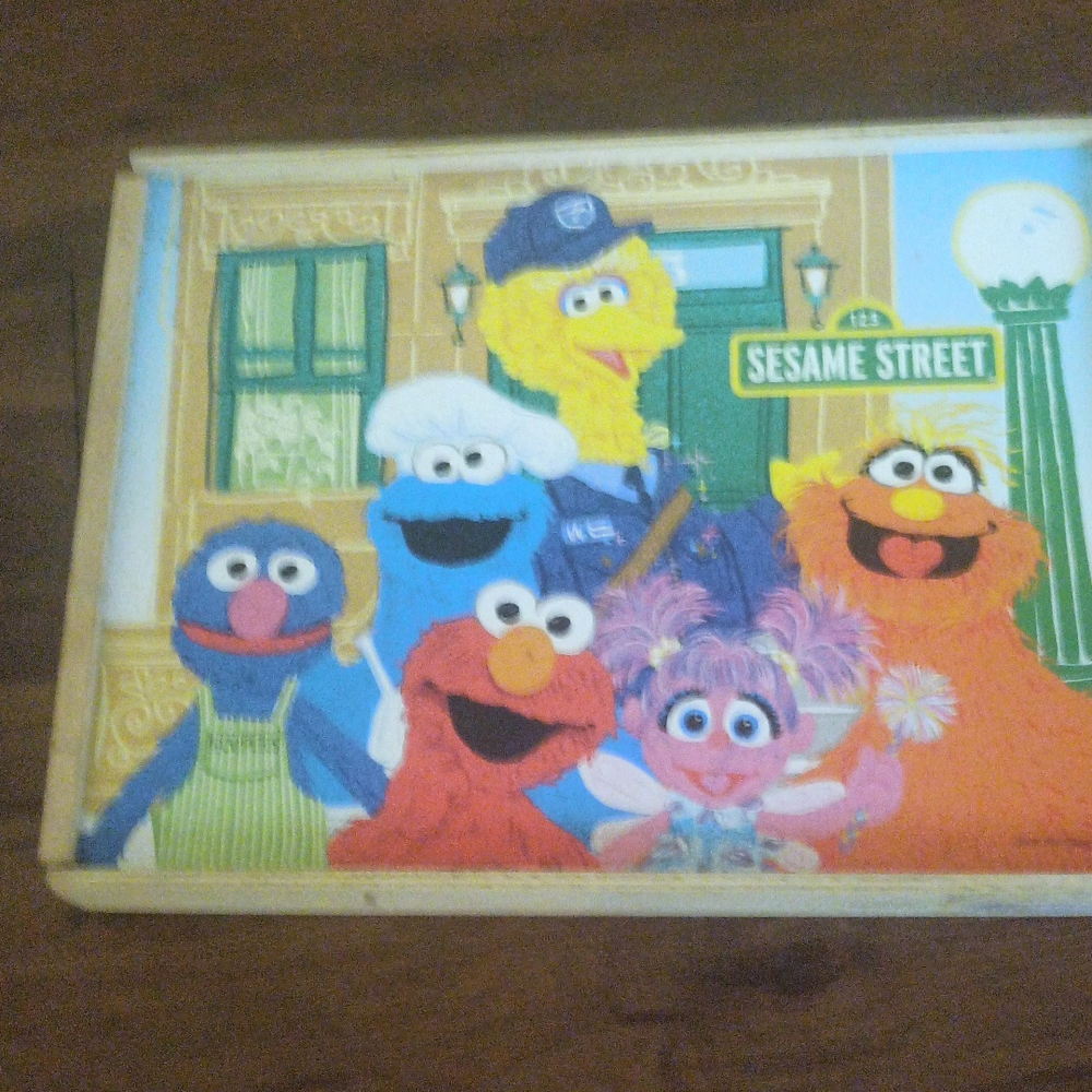 Sesame Street Floor Puzzle